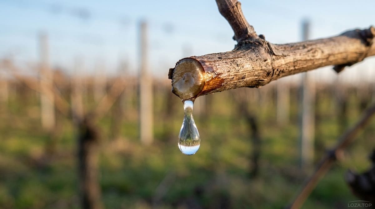 Плач виноградної лози: ознаки пробудження та поради виноградарям