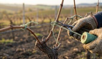 Сухе підв’язування винограду: покрокова інструкція для весняних робіт